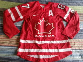 Euc Sydney Crosby 87 Nike Official Vancouver 2010 Winter Olympic Games Jersey