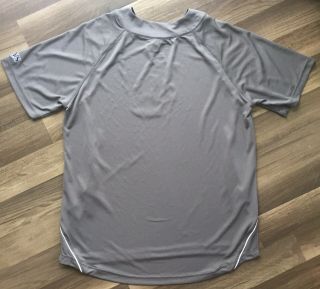 Tampa Bay Rays Baseball Warm Up Shirt Mens 2XL Gray TX3 Cool 2