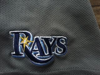 Tampa Bay Rays Baseball Warm Up Shirt Mens 2XL Gray TX3 Cool 4