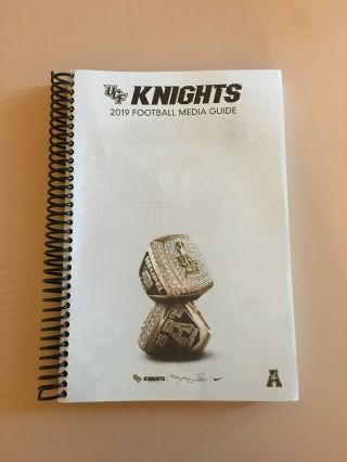 2019 Central Florida Knights Football Media Guide - - Ucf - - Greg Mccrae - -