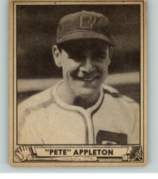 1940 Play Ball 128 Pete Appleton White Sox Ex 358721 (kycards)