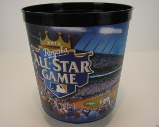 2012 Mlb All Star Game At Kansas City Royals Popcorn Bucket - Hard To Find