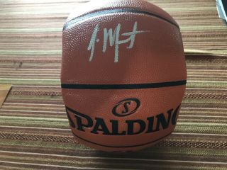 Ja Morant Signed Autograph Basketball Nba Grizzlies