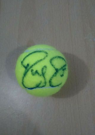 Roger Federer Tennis Ball Signed Authentic Autographed