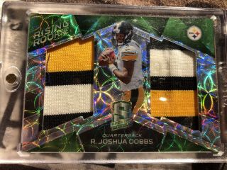 R Joshua Dobbs Spectra Rookie Patch Ssp /25 Magged - Thick Memorabilia