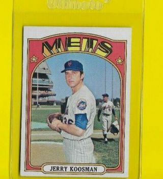 1972 Topps Jerry Koosman York Mets 697 Hi ⭐️