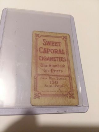 1909 - 11 t206 Ty Cobb sweet caporal (bat on shoulders) 2