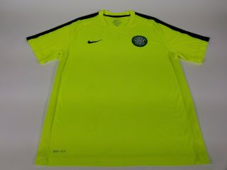 Nike The Celtic Football Club Soccer Jersey Shirt Fit Dry Green Size L