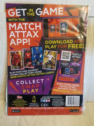 MATCH ATTAX EXTRA 2018/19 MULTIPACK WITH GURANTEED LIMITED EDITION CARD SET OF 2 3