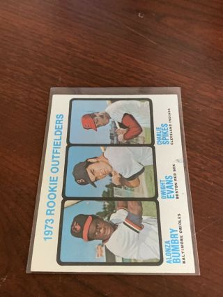 1973 Topps Dwight Evans Rookie 614 Red Sox,  Or Better High Series