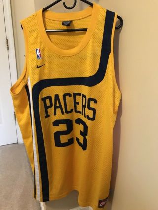 Ron Artest Indiana Pacers Jersey 1972 Throwback Indiana Pacers Size 3xl Sewn Nba