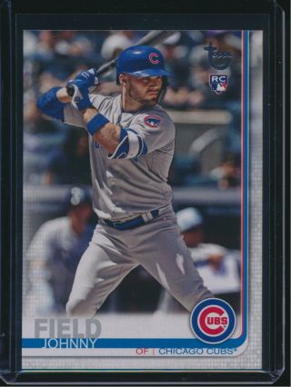 2019 Topps Series 2 Vintage Stock Parallel 606 Johnny Field Rc Cubs 38/99