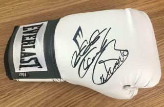 Gennady " Ggg " Golovkin & Saul " Canelo " Alvarez Signed Boxing Glove /