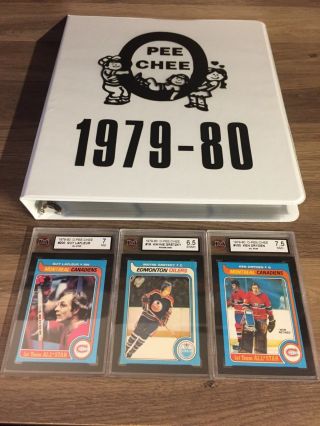 1979 80 Opc O - Pee - Chee Complete Set 396 Ex - Mt To Nm Gretzky Rc Rookie Ksa 6.  5
