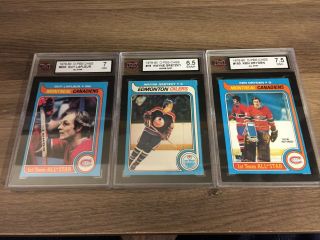 1979 80 OPC O - Pee - Chee complete set 396 ex - mt to nm Gretzky Rc Rookie KSA 6.  5 2