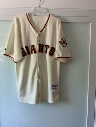 Majestic San Francisco Giants Tim Lincecum Mlb Baseball Jersey Size 54 Xl