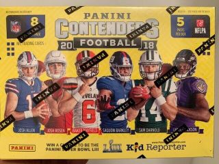 2018 Panini Contenders Football Factory Blaster Box - Autograph/memorabilia