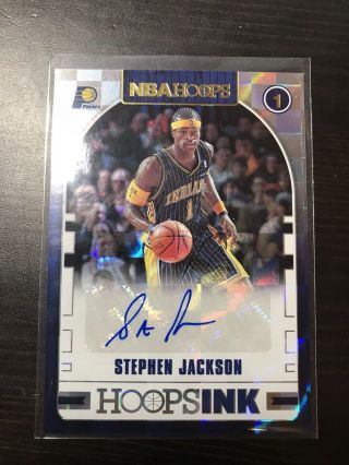 Stephen Jackson Hoops Ink Hi - Sjk - Indiana Pacers
