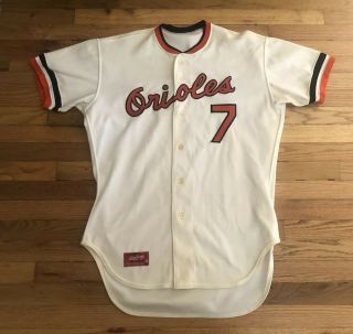 Vintage Rawlings Authentic Baltimore Orioles Stitched Baseball Jersey Men 44