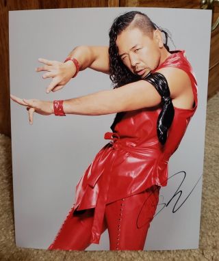 Wwe Shinsuke Nakamura Hand Signed Autographed 8x10 Photo