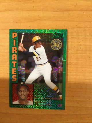 Roberto Clemente 2019 Topps Series 2 Silver Pack Refractor ’d /99