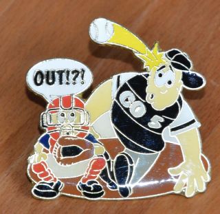 Little League Pin CO 5 Colorado District D5 Out Umpire Hit with Ball Pete ' s Pin 3