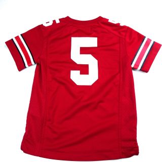 Nike Team Ohio State Buckeyes 5 Toddler Size 6 OSU Football Red Home jersey 2