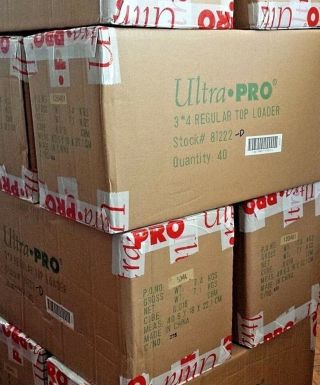 Case Ultra Pro Regular 35pt Card Toploaders Topload Top Holder Toploader 40x 25