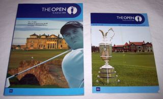 The Open Championship 2005 St.  Andrews Golf Programme & Sunday Tee Times Guide