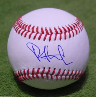 Phil Hughes Signed/autographed Baseball Ball San Diego Padres,  Yankees W/coa