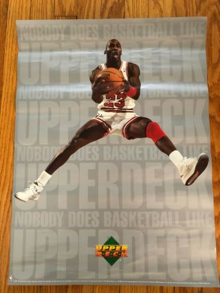 1991 Upper Deck Michael Jordan Poster - Chicago Bulls -