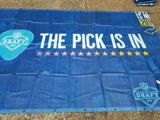 Nfl Draft Banner From The 2019 Nfl Draft - Nashville