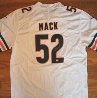 Khalil Mack Signed Autographed Authenticated Nfl Chicago Bears Jersey W/