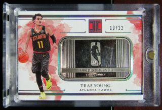 2018 Trae Young Impeccable 10/22 Rc/rookie Card 1 Oz Silver $550,  /pack.  Hurry