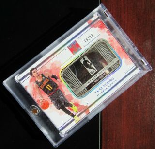 2018 TRAE YOUNG IMPECCABLE 10/22 RC/ROOKIE CARD 1 OZ SILVER $550,  /PACK.  Hurry 4