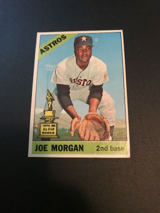 1966 Topps All Star Rookie Joe Morgan