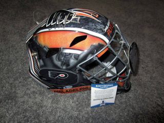 Carter Hart Philadelphia Flyers Rookie Signed Autographed Goalie Mask W/ Bas