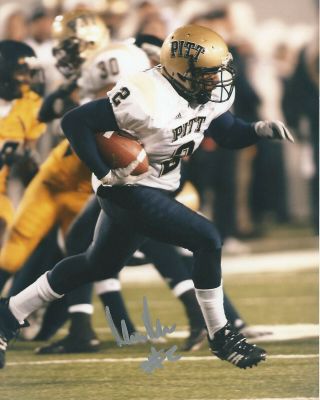 Dorin Dickerson Autographed Signed 8 " X 10 " Photo Pitt Panthers Football
