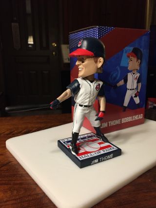 Cleveland Indians Sga Jim Thome Cleveland Indians 2018 Hall Of Fame Bobblehead