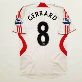 Liverpool Authentic Away 2007 Gerrard Shirt