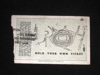 NOTRE DAME vs PITTSBURGH Ticket - 1947 2
