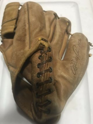 Vintage 1950’s Billy Pierce Baseball Glove; Jc Higgins 1686; Signature Endorsed
