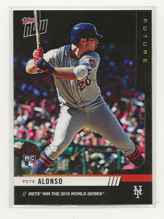 Pete Alonso 2019 Topps Now Futures World Series 20 Card Team Set /99 Mets
