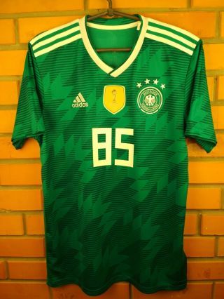 Germany Dfb Jersey Medium 2018 2019 Away Shirt Br3144 Soccer Football Adidas