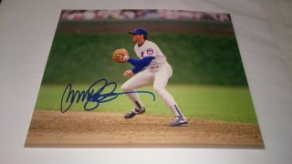 Ryne Sandberg Signed 8x10 Photo Autograph Chicago Cubs Ryne Baseball Wrigley Mlb