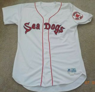 Portland Sea Dogs - Game Issued Jersey - Boston Red Sox Aa Farm Team