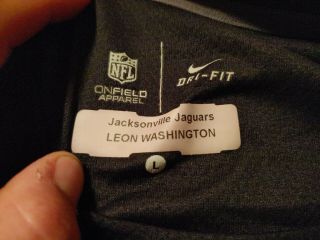Coach Leon Washington Game Worn Shirts And Pants Jacksonville Jaguars 2
