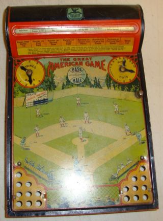 1923 Frantz " The Great American Baseball League " Game Really