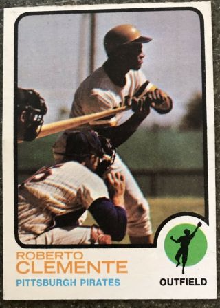 1973 Topps Vintage Roberto Clemente Card 50 In