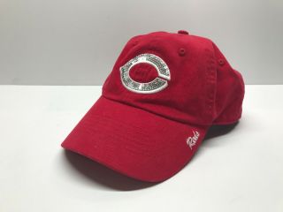 Cincinnati Reds Hat Ladies Nwt Adjustable One Size Bedazzled